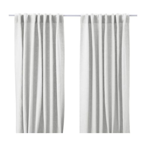 AINA Curtains, 1 pair, white - 102.842.01