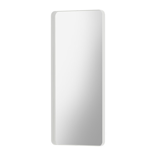 ALGOT Mirror with bracket, white - 002.186.07
