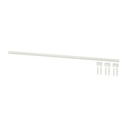 white 34 5/8 " NEW 302.185.40 IKEA ALGOT Suspension rail 