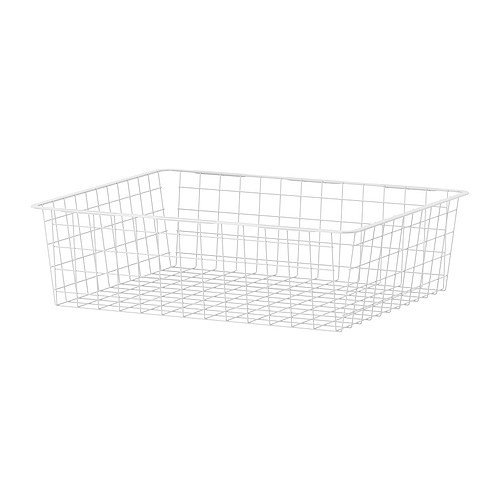 ANTONIUS Wire basket, white - 101.776.06