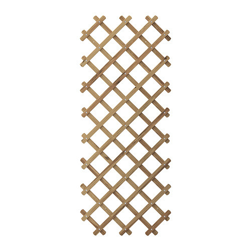 ASKHOLMEN Trellis, gray-brown stained gray-brown - 702.586.71
