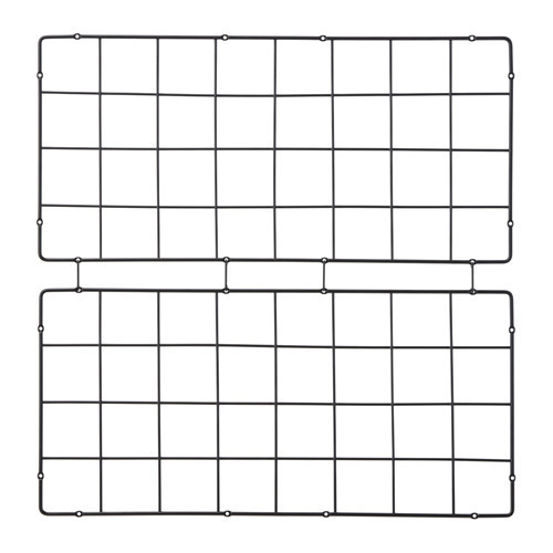 BARSÖ Trellis, square pattern, black - 402.912.62