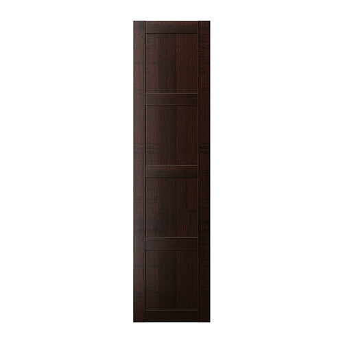 BERGSBO Door, black-brown - 699.311.65