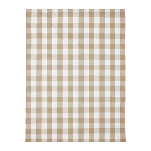 BERTA RUTA Fabric, large check, beige - 302.171.21
