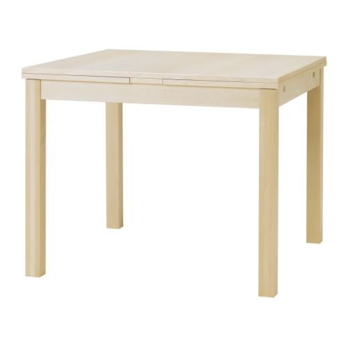 BJURSTA Extendable table, birch veneer - 901.168.07