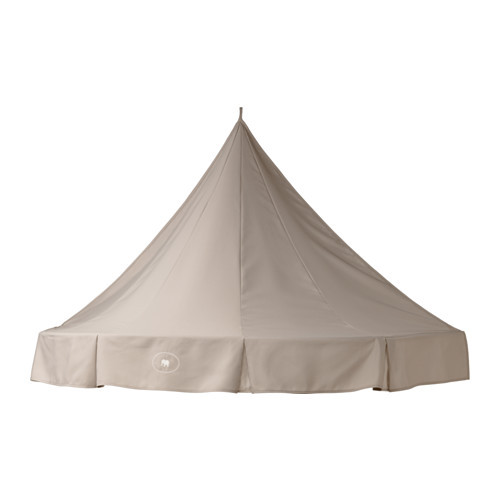 CHARMTROLL Bed canopy, beige - 803.038.71