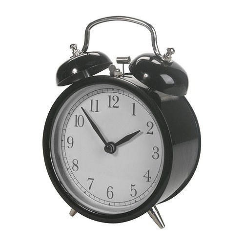 DEKAD Alarm clock, black - 501.875.66