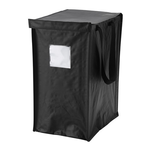 DIMPA Recycling bag, gray-black - 302.916.39