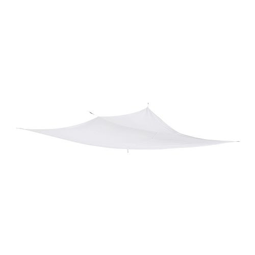 DYNING Canopy, wedge-shaped, white - 401.257.86