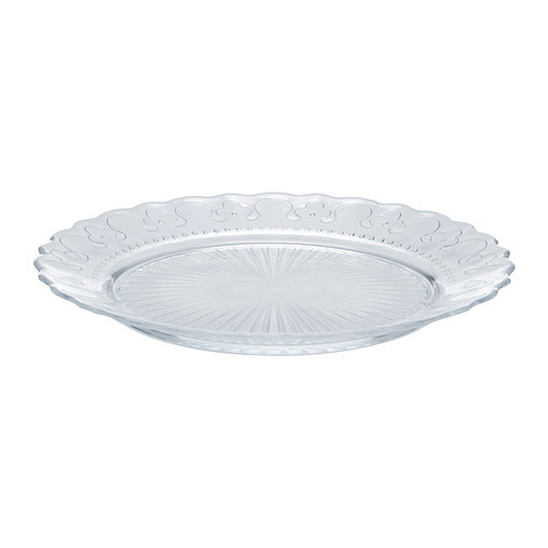FRODIG Side plate, clear glass - 302.217.88