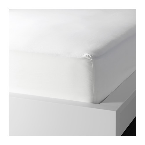 GÄSPA Fitted sheet, white - 101.203.80