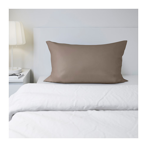 GÄSPA Pillowcase, brown - 302.305.18