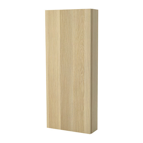GODMORGON Wall cabinet with 1 door, white stained oak effect white stained oak - 202.261.83