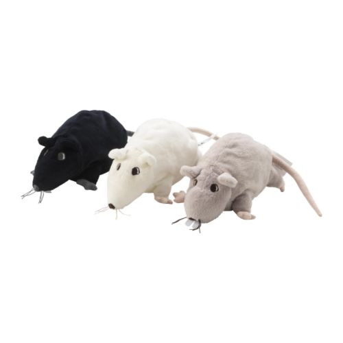 GOSIG RÅTTA Soft toy, assorted colors - 201.536.95