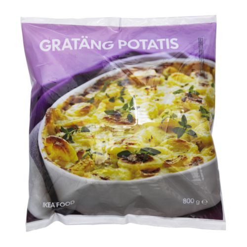GRATÄNG POTATIS Potatoes au gratin, frozen - 701.542.54