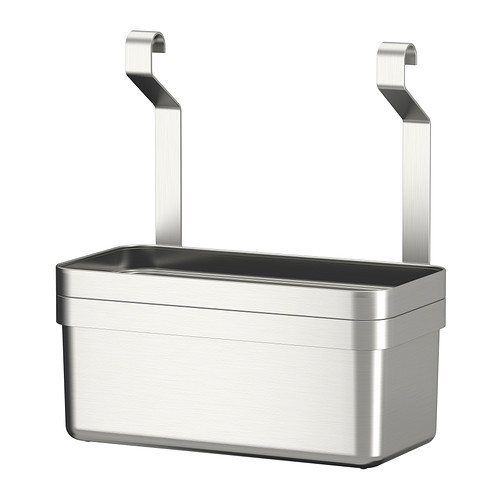 GRUNDTAL Container, stainless steel - 902.266.98
