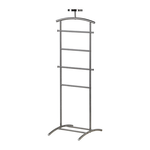 GRUNDTAL Valet stand, stainless steel - 302.194.55