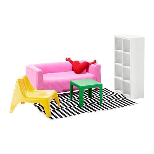 HUSET Doll furniture, living room - 502.631.50