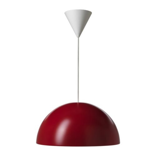IKEA 365+
BRASA Pendant lamp, red - 401.408.24