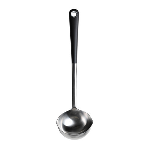 IKEA 365+
HJÄLTE Soup ladle, stainless steel, black - 701.494.65
