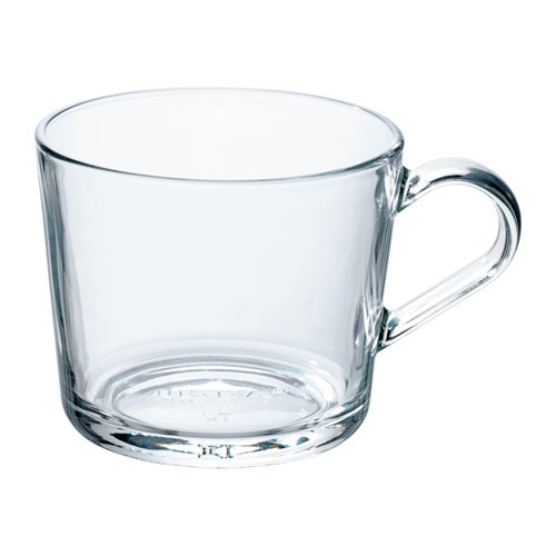 IKEA 365+ Mug, clear glass - 902.797.24