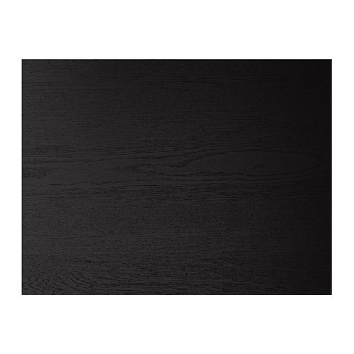 ILSENG 4 panels for sliding door frame, black-brown - 402.502.85