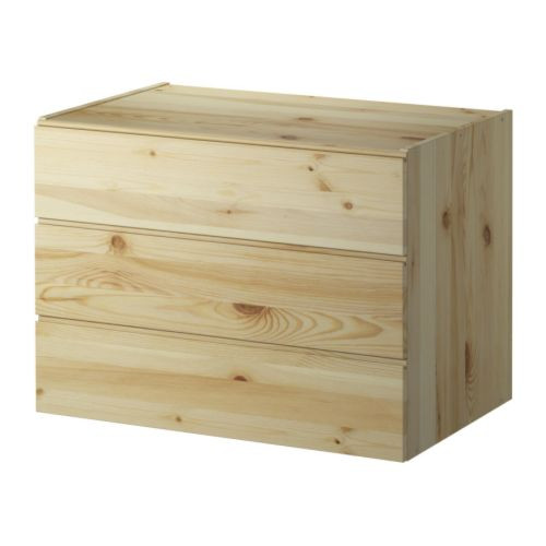 IVAR 3-drawer chest, pine - 901.452.68