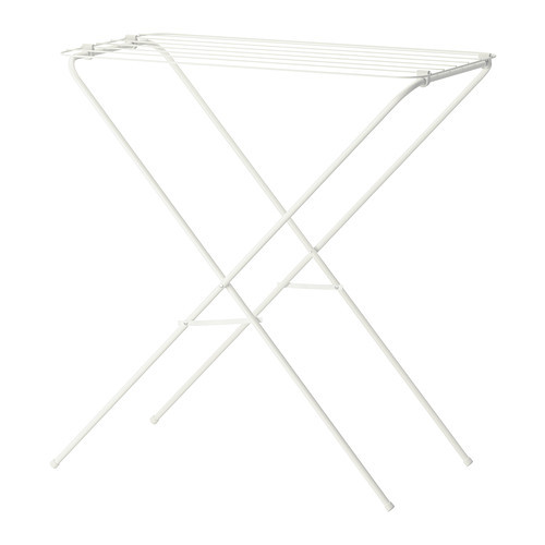 JÄLL Drying rack, indoor/outdoor, white - 802.428.92