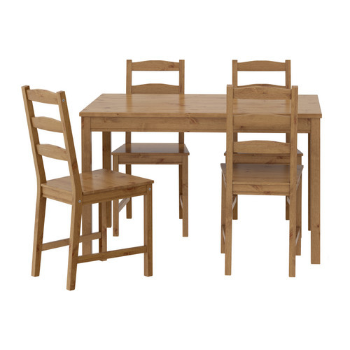JOKKMOKK Table and 4 chairs, antique stain - 502.111.04
