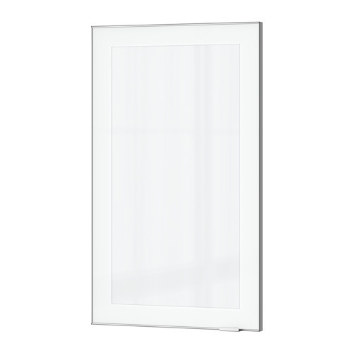 JUTIS Glass door, frosted glass, aluminum - 002.666.36