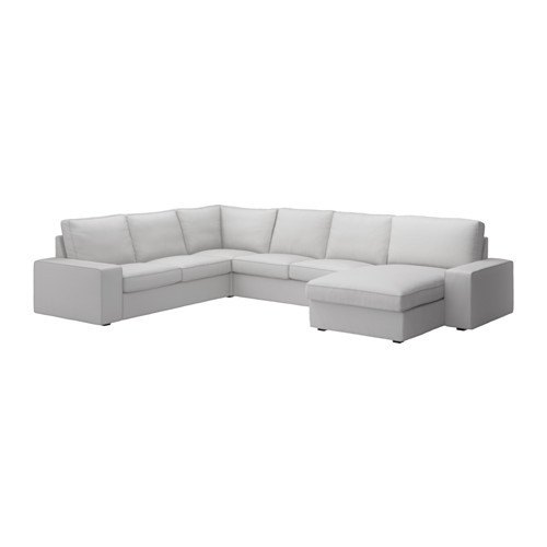 KIVIK Corner sofa 2+2 with chaise, Orrsta light gray - 890.699.15