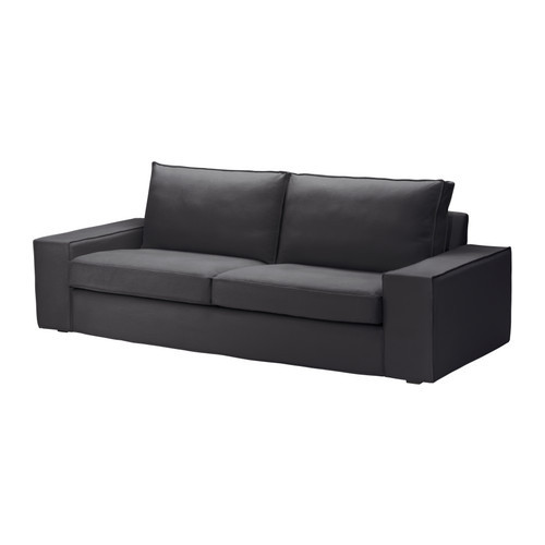 KIVIK Sofa cover, Dansbo dark gray - 302.111.81