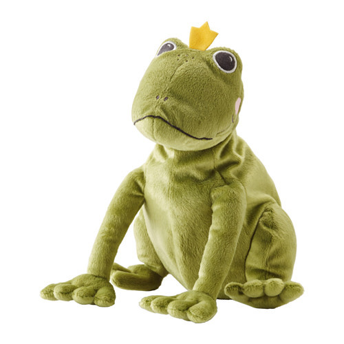 KVACK Soft toy, frog/prince - 702.799.23