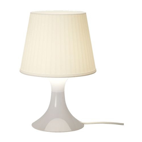 LAMPAN Table lamp, white - 200.554.21