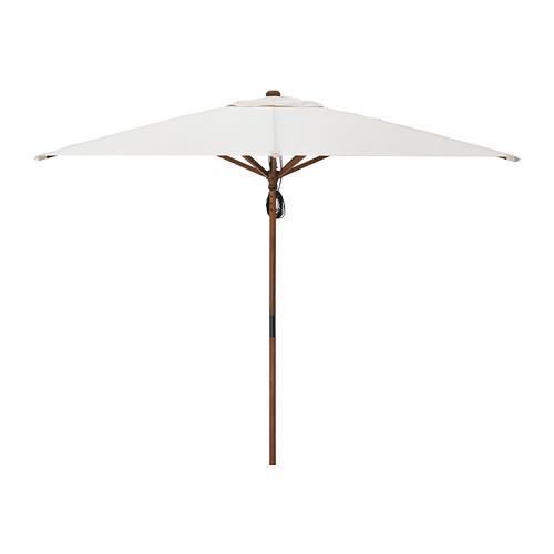 LÅNGHOLMEN Umbrella, brown, beige - 802.608.62