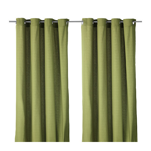 MARIAM Curtains, 1 pair, green - 202.323.01