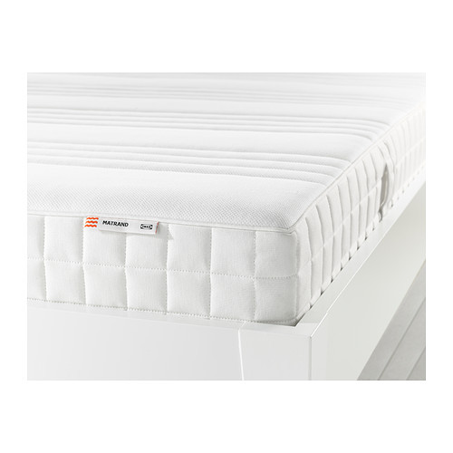 MATRAND Latex mattress, medium firm, white - 802.721.86