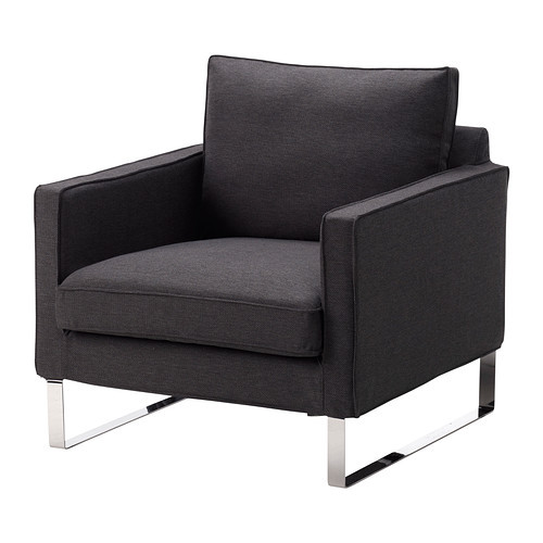 MELLBY Chair, Dansbo dark gray - 799.000.88