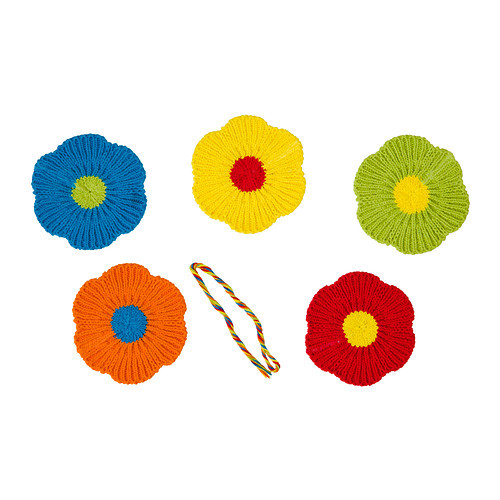 MJUKNÄVA Textile decorative patches, assorted colors - 002.394.88
