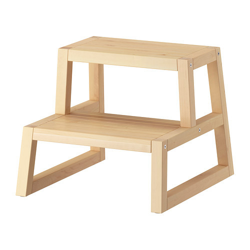 MOLGER Step stool, birch - 902.414.63