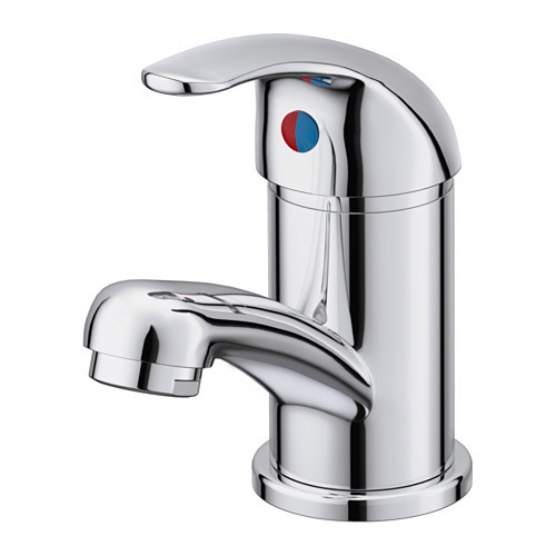 OLSKÄR Bath faucet, chrome plated - 802.190.33