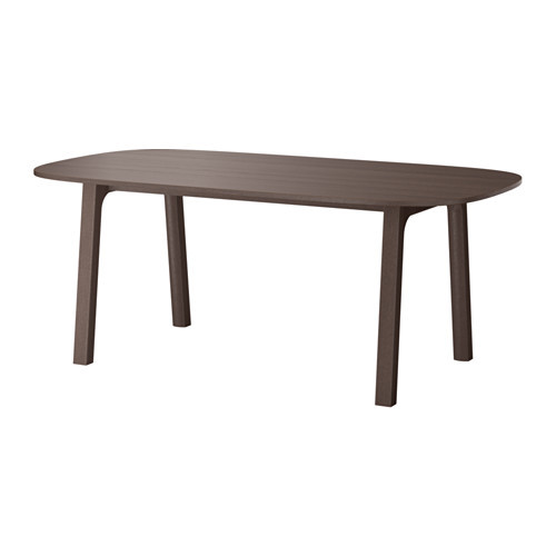 OPPEBY Table, dark brown, Västanå dark brown - 690.403.67