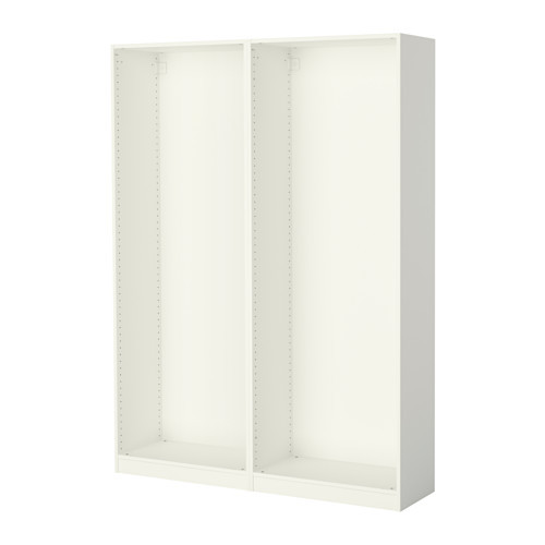 PAX 2 wardrobe frames, white - 798.953.03
