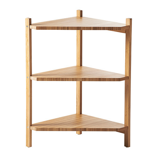 RÅGRUND Sink shelf/corner shelf, bamboo - 402.530.76
