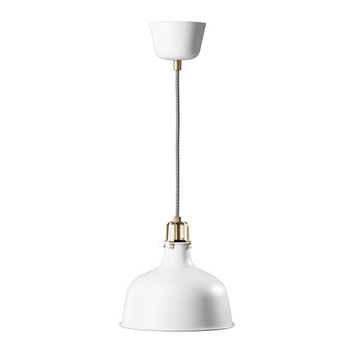 RANARP Pendant lamp, off-white - 002.313.12