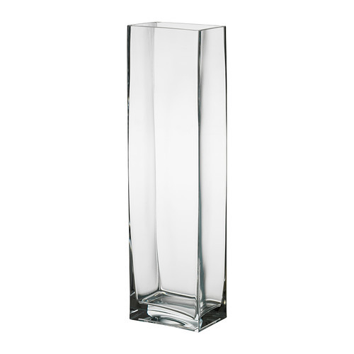 REKTANGEL Vase, clear glass - 002.155.76