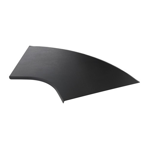 RISSLA Desk pad, curved, black - 002.978.88