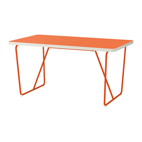 RYDEBÄCK Table, orange, Backaryd orange orange - 090.402.90