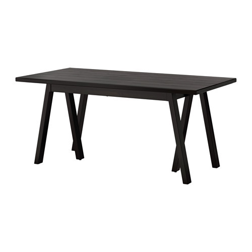 RYGGESTAD Table, black, Grebbestad black - 390.403.40