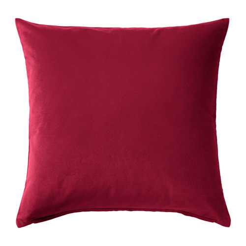 SANELA Cushion cover, dark pink - 602.967.01